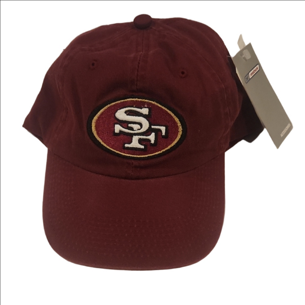 Reebok Vintage 90s SF 49ers Maroon Fitted 7 1/4 Cap
